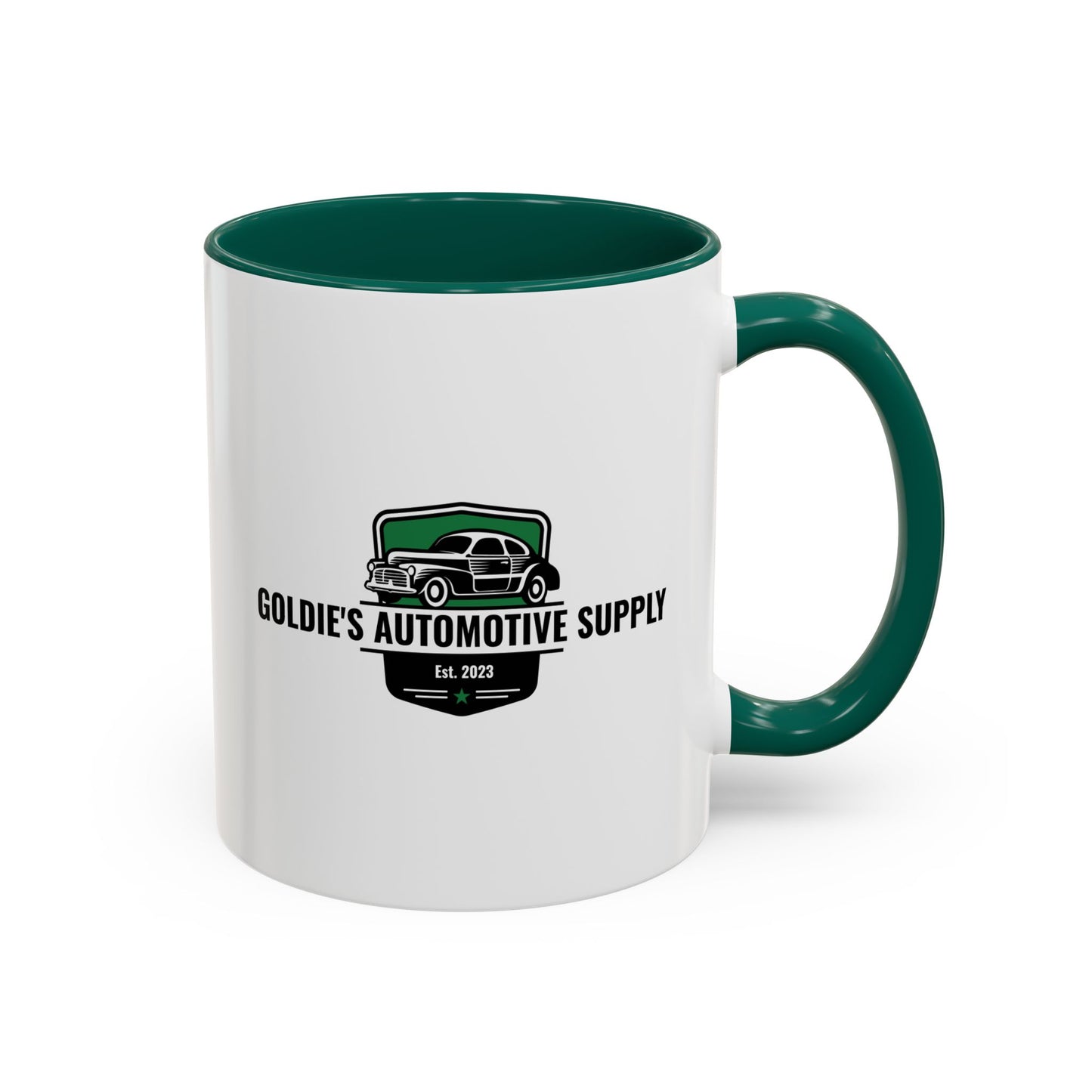 Goldie's Automotive Supply - Green - Color Matched Logo - 11oz Mug