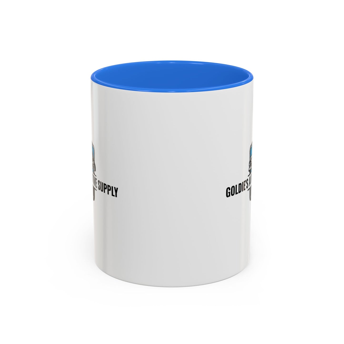 Goldie's Automotive Supply - Cambridge Blue - Color Matched Logo - 11oz Mug