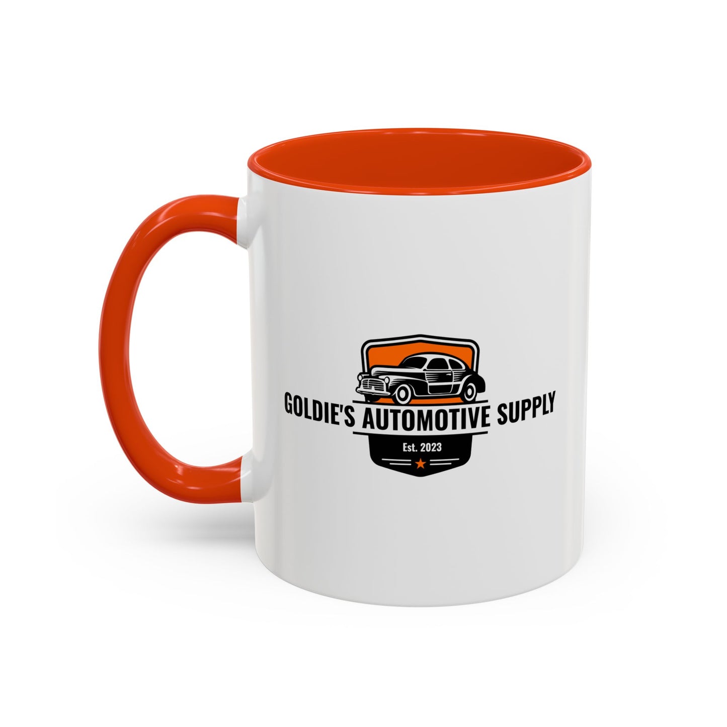 Goldie's Automotive Supply - Orange - Color Matched Logo - 11oz Mug