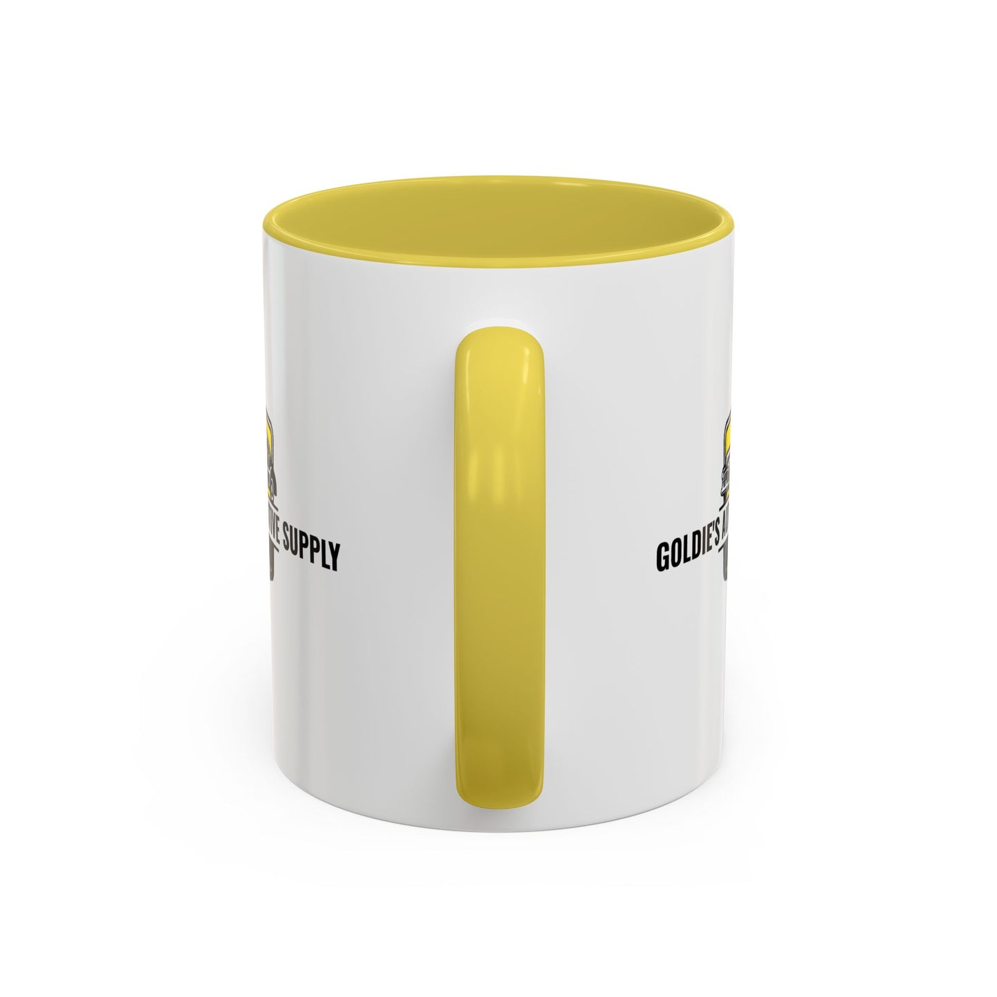 Goldie's Automotive Supply - Yellow - Color Matched Logo - 11oz Mug