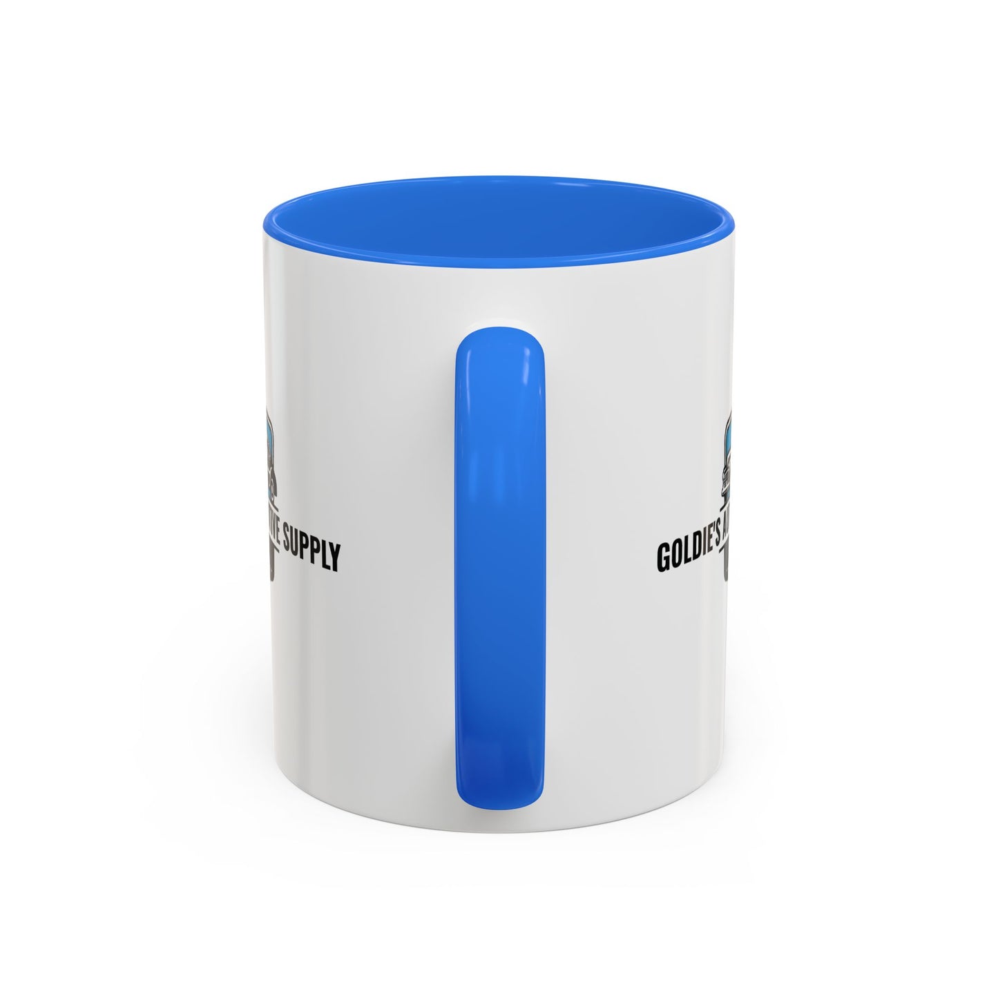 Goldie's Automotive Supply - Cambridge Blue - Color Matched Logo - 11oz Mug