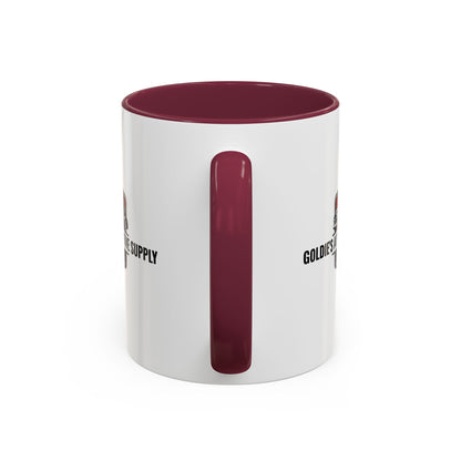 Goldie’s Automotive Supply - Maroon - Color Matched Logo - 11 oz mug